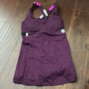 Purple Lululemon shirt size 2